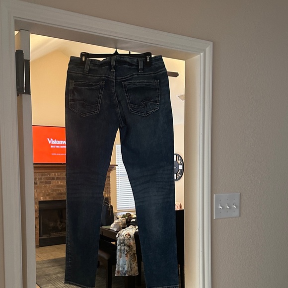 Silver Jeans Co. Dark Wash Denim Jeans - Picture 7 of 8
